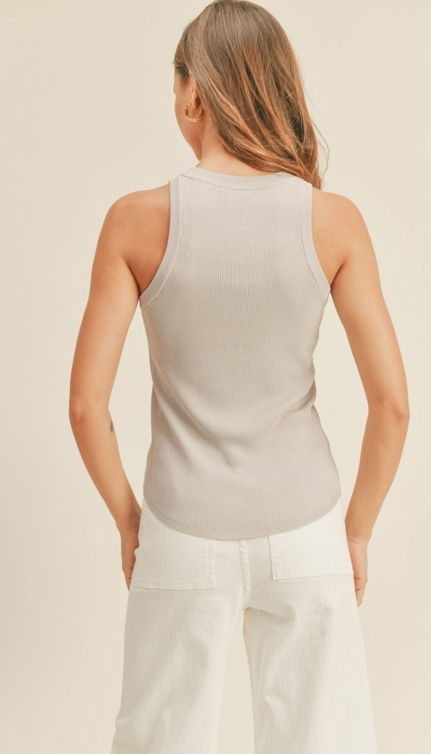 Classic Ribbed Tank Top