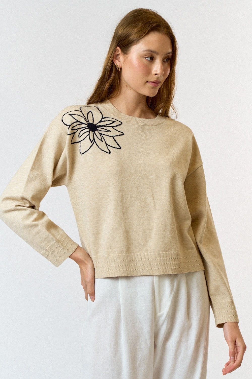 Sweater flower