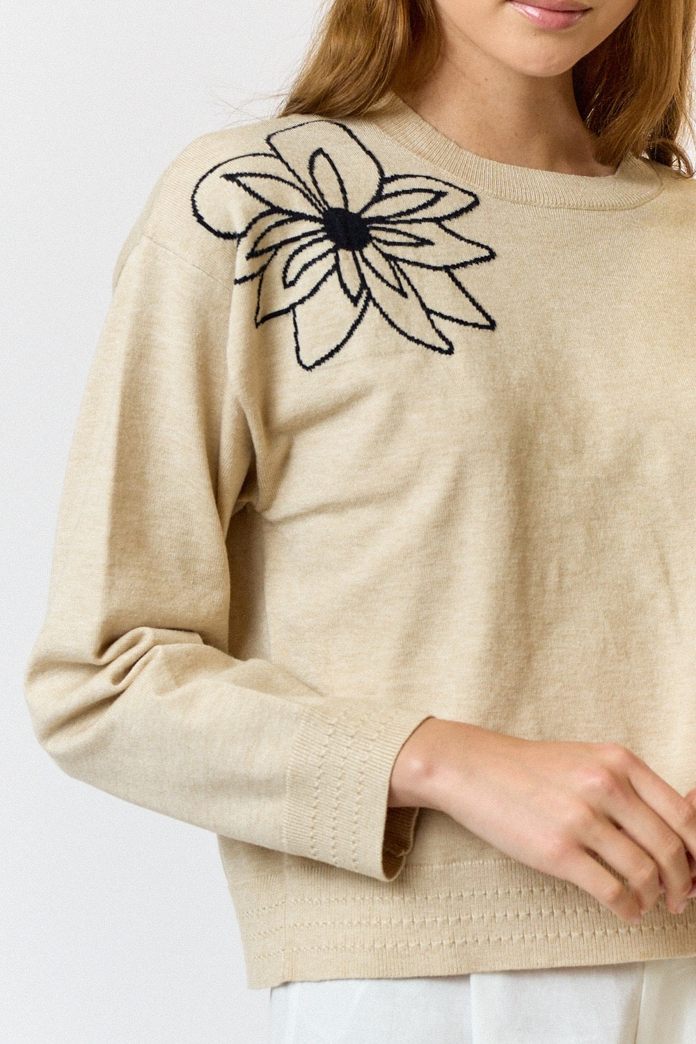 Sweater flower